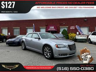 $127/mo - 2014 chrysler 300 sdn 300s rwd