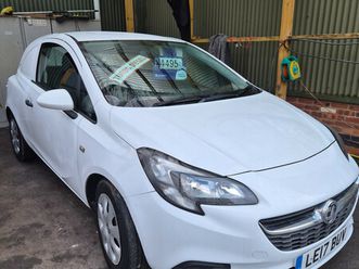 vauxhall corsa van 2017