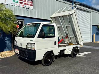 1998 honda acty dump kei truck rwd 5 speed manual a/c jdm import rhd