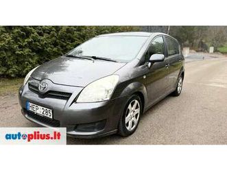 toyota corolla verso, 2.2 l., mpv / minivan