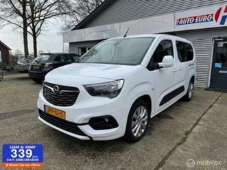 opel combo life 1.2 turbo l2h1 edition — opel — marktplaats