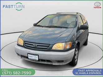 used 2002 toyota sienna le