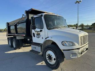 2017 freightliner m2 dump truck cummins auto trans ready to work