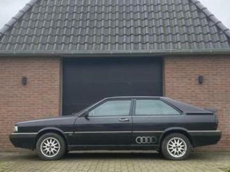 audi coupe 2.2 quattro 4wd 1988 zwart — audi — marktplaats