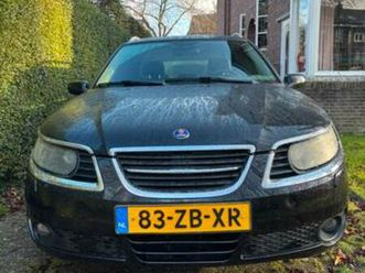 saab 9-5 2.3 t biopower sport estate 2008 zwart — saab — marktplaats