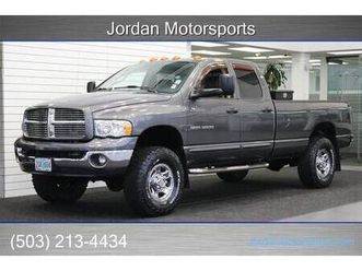 2003 dodge ram 3500 6-spd 1-owner 82k 5.9l 0-rust 2500 2004 2005 2006
