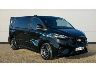 ford transit custom 210kw 65kwh h1 double cab van ms-rt auto
