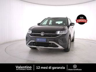 volkswagen t-cross 1.0 tsi dsg 115 cv life