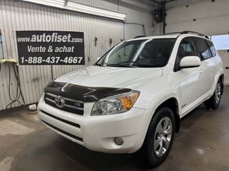 2008 toyota rav4 limitée