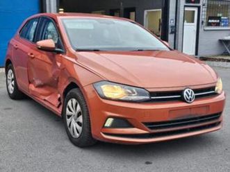 ② **vw polo//1.0//dsg//accident//schade** — volkswagen — 2ememain