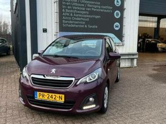 peugeot 108 1.0 12v airco 51kw 5dr 2017 — peugeot — marktplaats