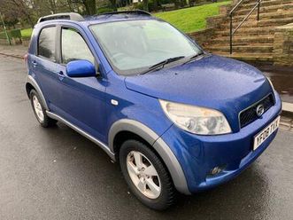 2008 daihatsu terios 1.5 sx 5dr estate petrol manual
