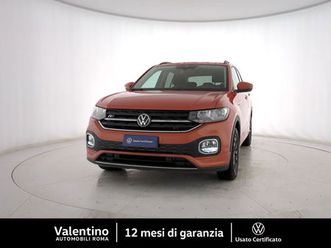 volkswagen t-cross 1.0 tsi 110 cv sport del 2023 usata a roma