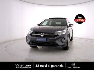 volkswagen taigo 1.0 tsi r-line 115cv del 2024 usata a roma
