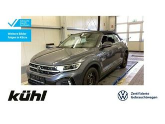 t-roc cabriolet 1.5 tsi dsg r-line led+/acc/kamera/navi