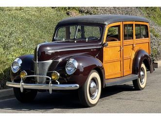 1940 ford deluxe woodie wagon