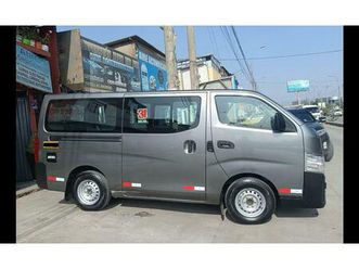 nissan urvan 2023 seminueva diesel mecánica lima