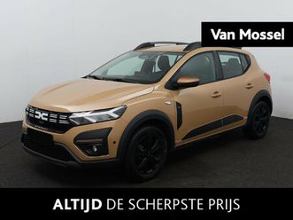dacia sandero stepway 1.1 tce 110 extreme | carplay / camera / airco / lm velgen