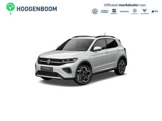 volkswagen t-cross - r-line business | 'app-connect' draadloze smartphone integratie | achterlichten led | afst