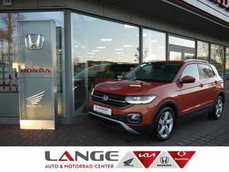 volkswagen t-cross 1.0 dsg style automatik navi led acc app
