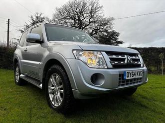 mitsubishi shogun 3.2 di-dc [197] sg2 3dr only 56,000 miles with fsh