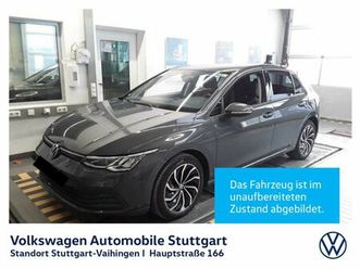 volkswagen golf viii 1.5 tsi life klima shz navi led