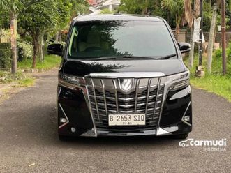 tangan pertama toyota alphard 2.5 g atpm 2019 hitam dp mulai 5 juta aja