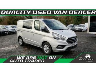 2021 ford transit custom 2.0tdci 300 l1h1 limited (170ps)(eu6dt) double cab-in-van