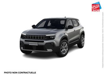 jeep avenger bev - 420 avenger 100 électrique my25 longitude électrique 115 kw 156 ch neuf - hess automobile