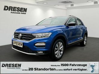 volkswagen t-roc style 1,5 tsi shz*navi*spurhalte.*verkehrs