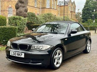 bmw, 1 series, convertible, 2010, manual, 1995 (cc), 2 doors