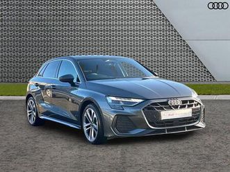 audi a3 1.5 tfsi 150 s line 5dr s tronic