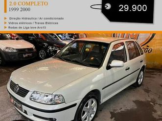 volkswagen gol geração iii 2.0 mi 8v gasolina mec. 4p 2000
