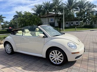 2008 new beetle convertible se pzev