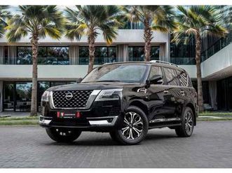 nissan patrol patrol le titanium | 4,700 p.m | 0% downpayment | agency warranty