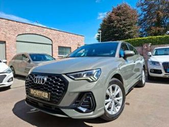 ② audi q3 s-line sportback,2.0tdi/150pk/quattro,leder,led,pdc — audi — 2ememain