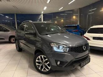 ② ssang yong korando 2.2d 131kw euro 6b 4x4 automatique — ssangyong — 2ememain