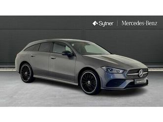 mercedes-benz cla class cla 250e amg line premium + night ed 5dr tip auto