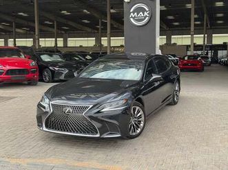lexus ls500 platinum 3.5l 3.5l v6 tt / vip highest options / 360 cameras / massage all seats / in perfect condit
