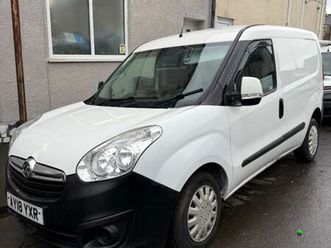 vauxhall, combo, panel van, 2018, manual, 1248 (cc)