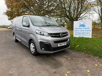 2021 vauxhall vivaro l2h1 3100 sportive s/s panel van diesel manual