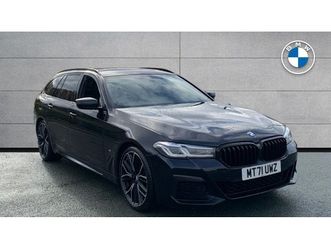 bmw 5 series 520d xdrive m sport touring 2.0 5dr