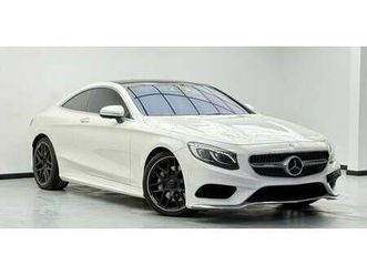mercedes-benz s 550 coupe 2017 mercedes-benz s 550 ,service history ,excellent condition ,japanese spec