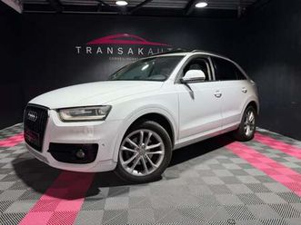 audi q3 q3 2.0 tdi 177 ch quattro ambition luxe s tronic 7
