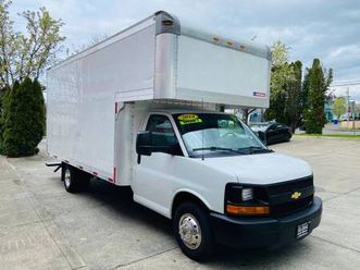 2014 chevrolet express g3500hd 101k.mi.cargo shelves cutaway box*sale*