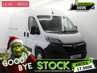 opel movano 2.2 bluehdi furgon l2 h2 3.3t 140