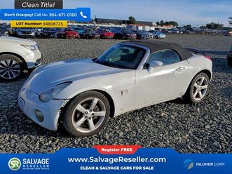 2006 pontiac solstice convertible