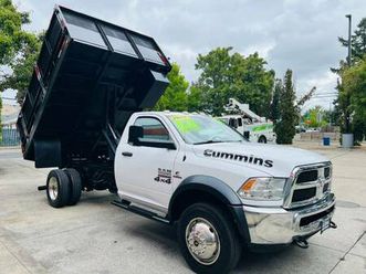 2015 ram 5500 heavy duty 4x4 cummins 12x3ft.dump bed truck***sale***