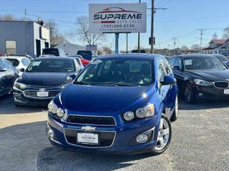 used 2013 chevrolet sonic ltz