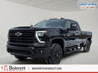 chevrolet silverado 2500/lt/diesel/4x4/boite 8pied/jantes/camera